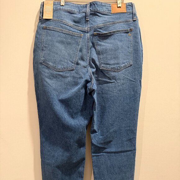 NWT Madewell Plus Curvy Perfect Vintage Straight Jean in Mayfield Wash size 14W - Picture 7 of 10